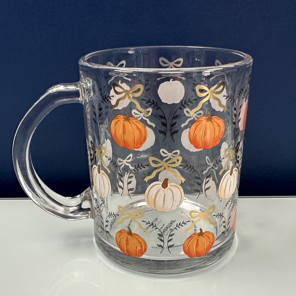 NWT Clementine Fall Pumpkin Mug